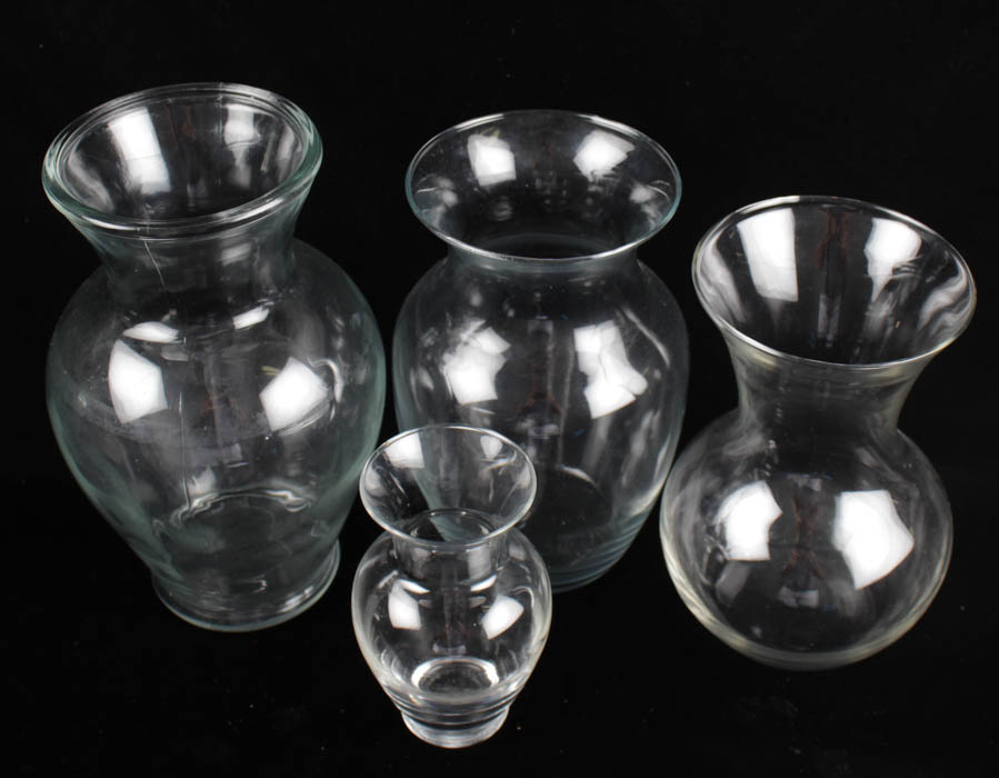 Glass Bulb Vase Collection