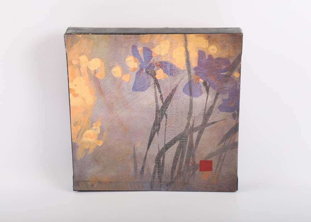 "Iris Nine Patch" Wall Decor