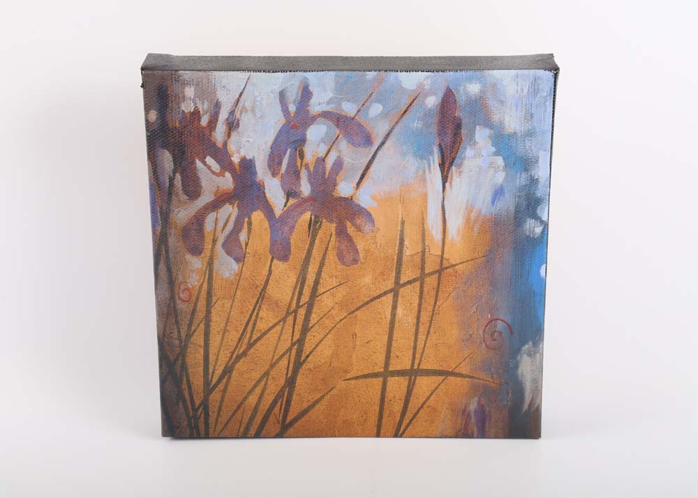 "Iris Nine Patch" Wall Decor