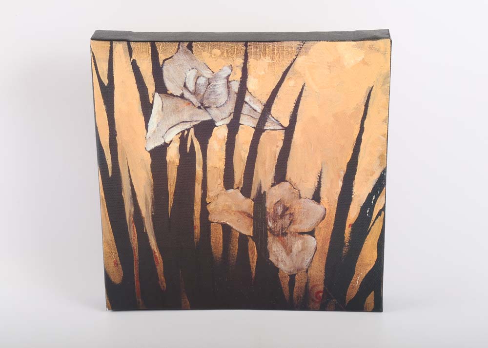 "Iris Nine Patch" Wall Decor