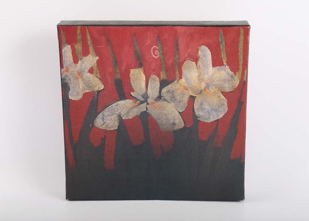 "Iris Nine Patch" Wall Decor