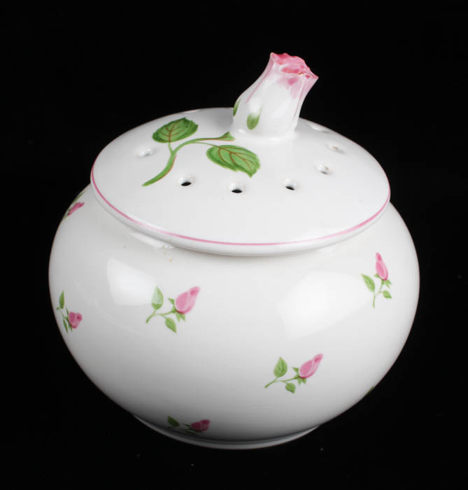 Ceramic Veggie Crudite and Dip Platter and Sugar Bowl