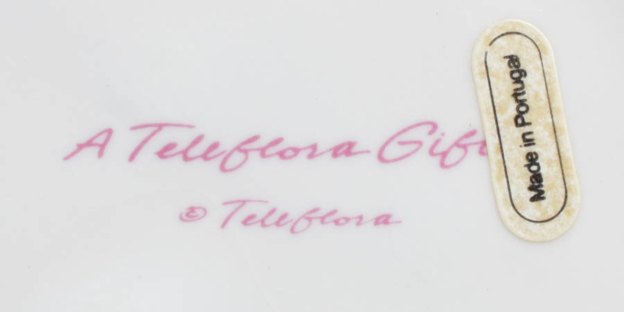 Ceramic Veggie Crudite and Dip Platter and Sugar Bowl