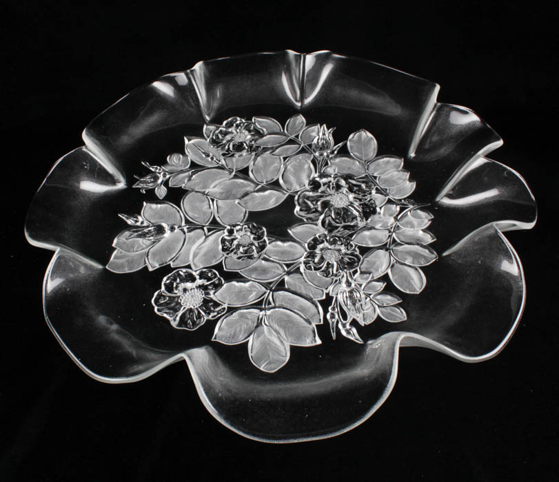 Glass Serving Platter Assortment