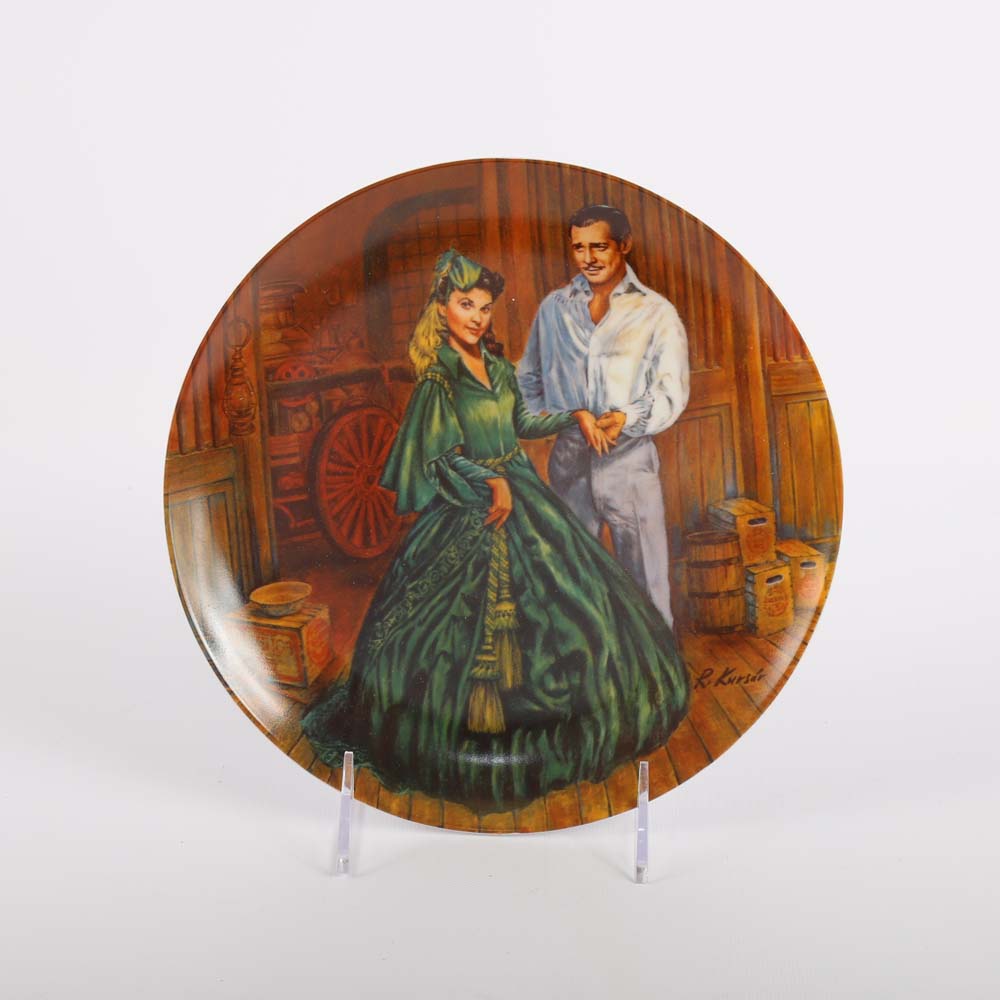 Bradford Exchange "Gone with the Wind Plate" Plate