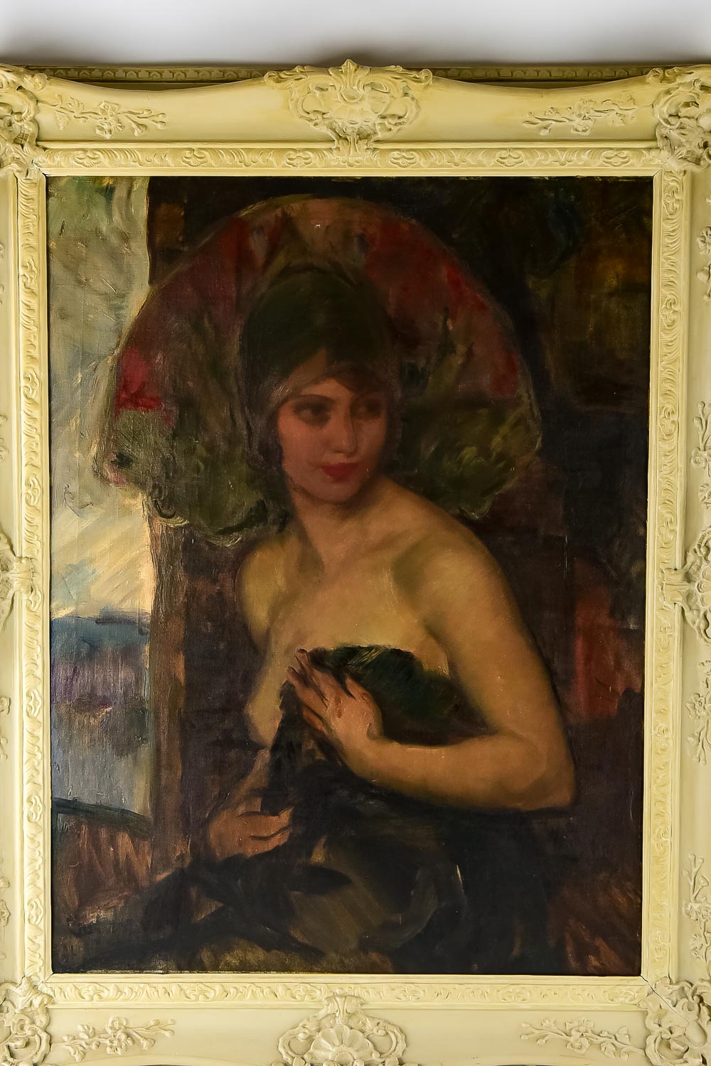 Attributed to Philip Hermogenes Calderon Oil on Canvas Painting