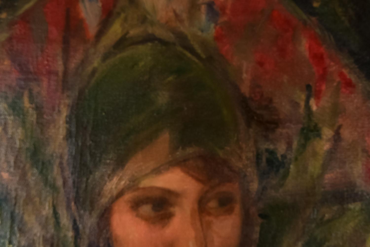 Attributed to Philip Hermogenes Calderon Oil on Canvas Painting