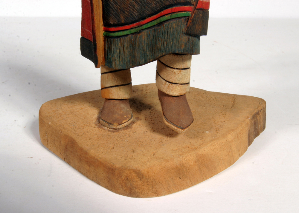 D. Harvey Signed "Butterfly Woman" Hopi Kachina Doll Sculpture