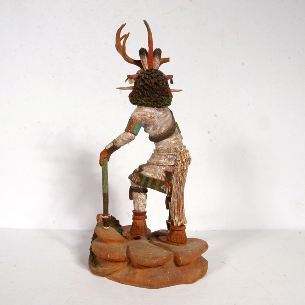 Keith Torres Deer Hopi Kachina Doll Sculpture
