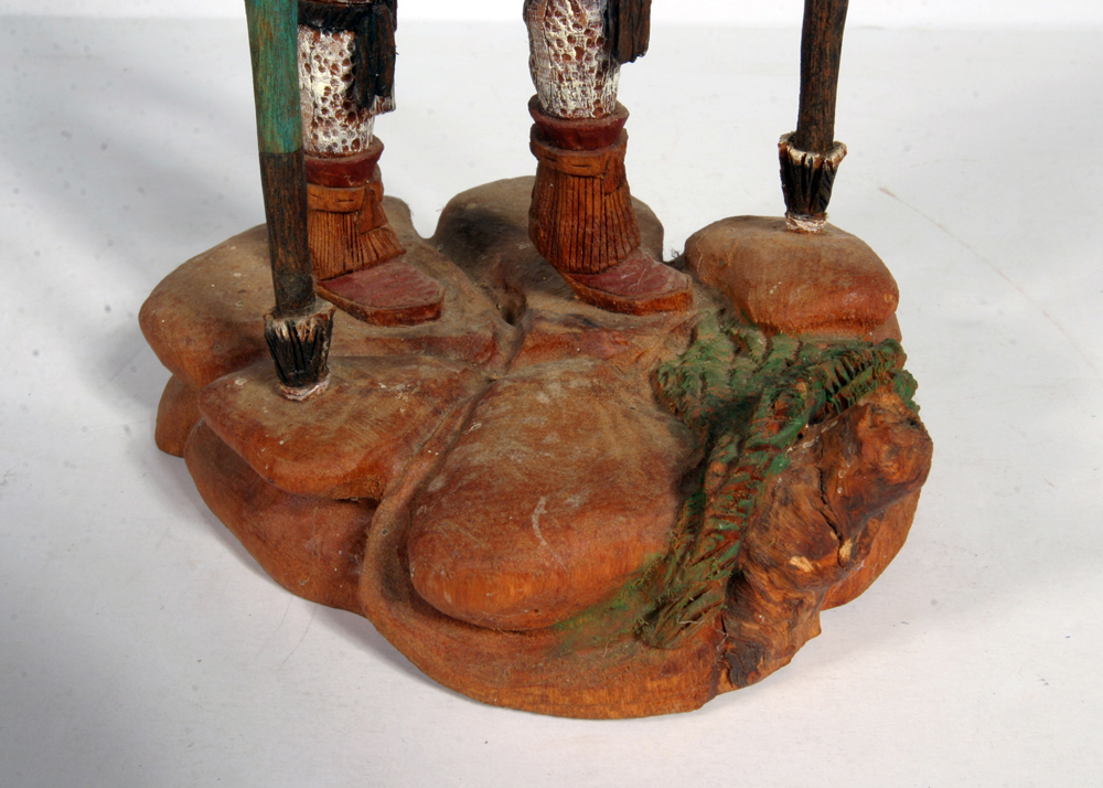 Keith Torres Deer Hopi Kachina Doll Sculpture