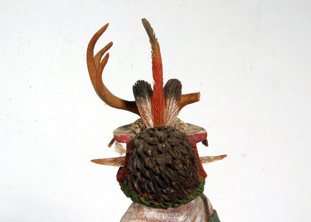 Keith Torres Deer Hopi Kachina Doll Sculpture