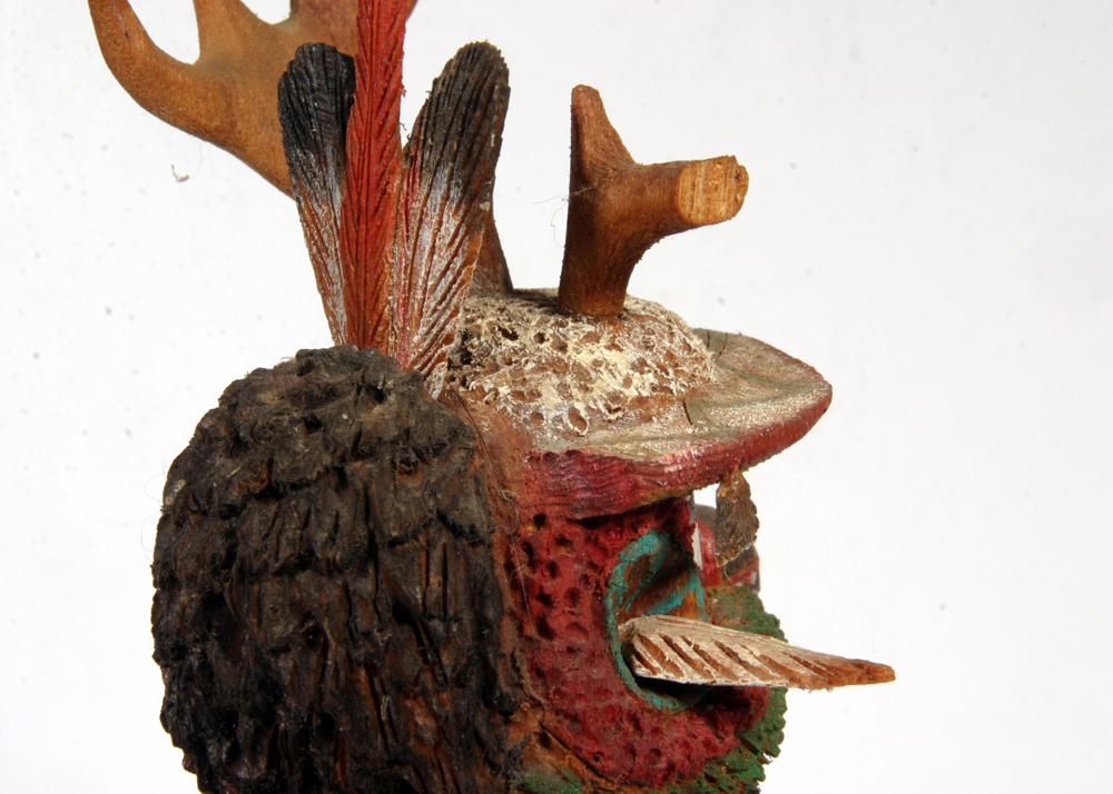Keith Torres Deer Hopi Kachina Doll Sculpture