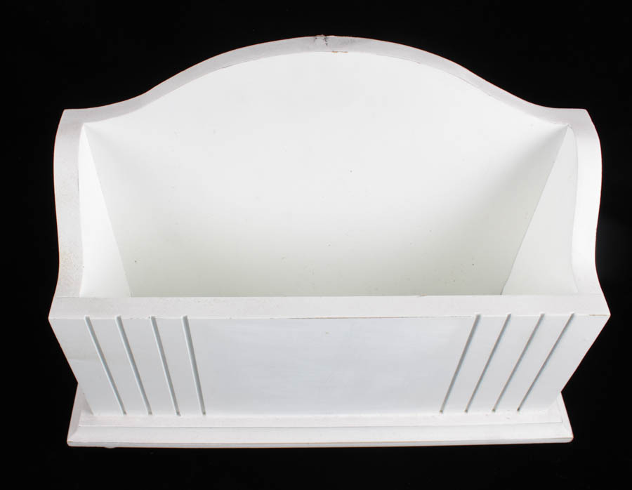 Handcasted China Kitchen Hook and Wooden Letter Holder