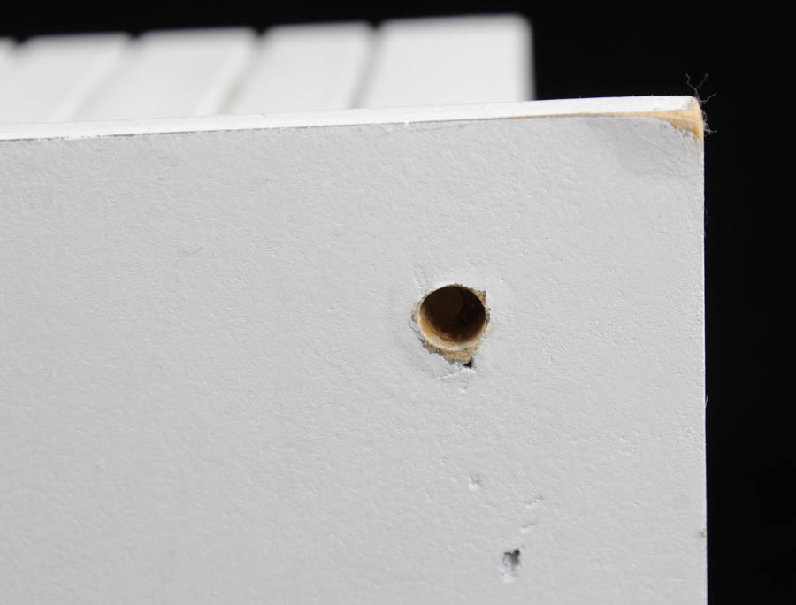 Handcasted China Kitchen Hook and Wooden Letter Holder