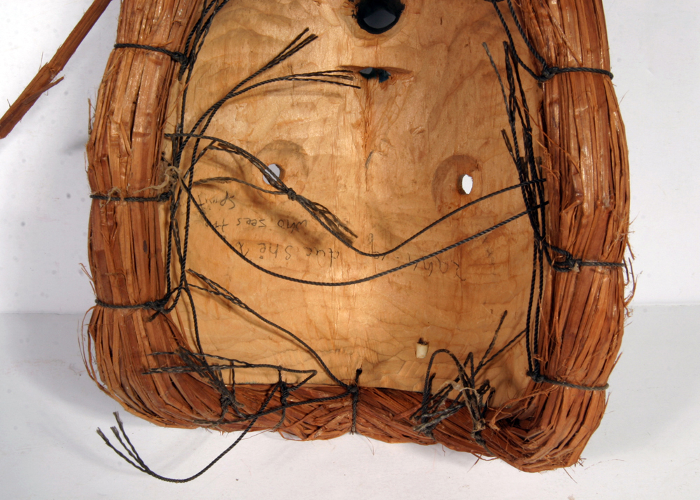 T. Enoch Corson Lummi Carved Wood Mask