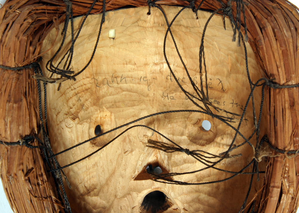 T. Enoch Corson Lummi Carved Wood Mask