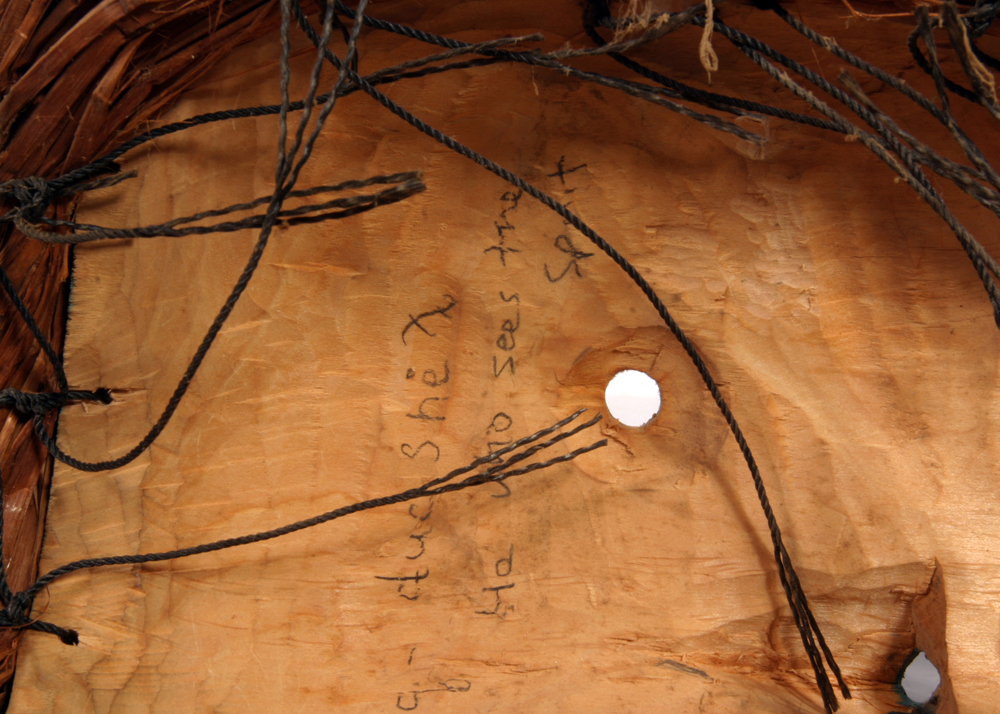 T. Enoch Corson Lummi Carved Wood Mask