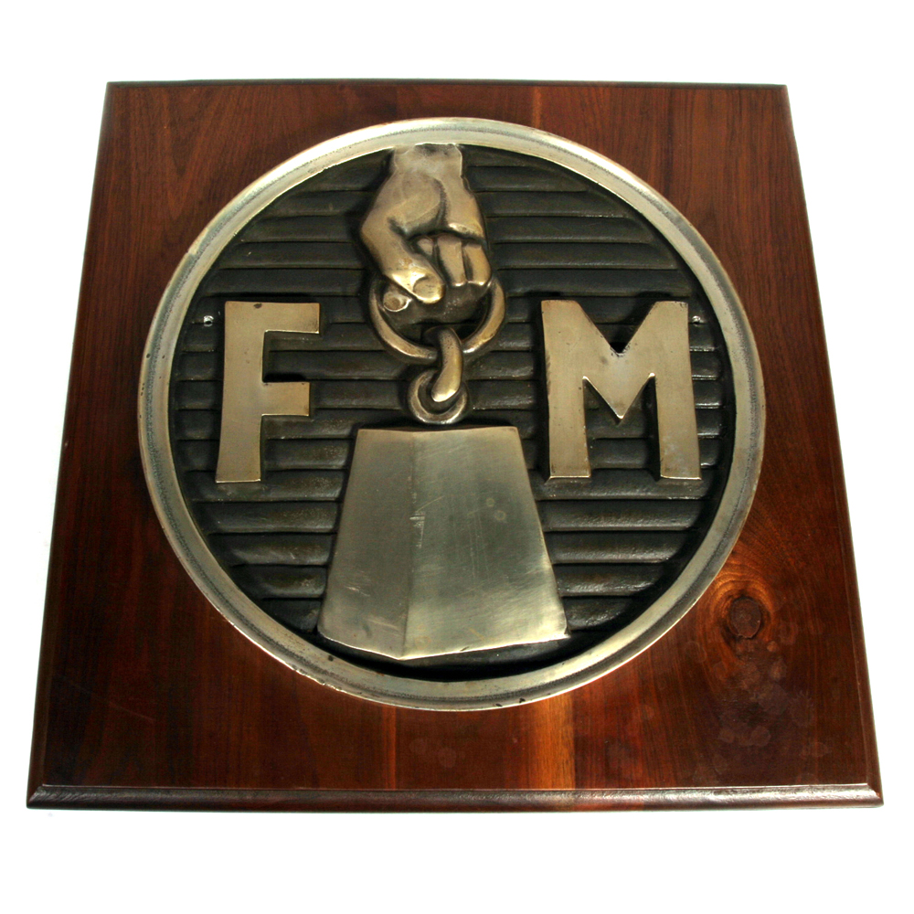 Fairbanks-Morse Locomotive Aluminum Nose Plate