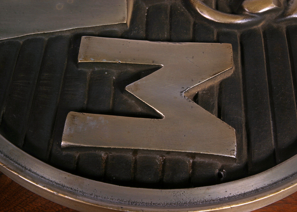 Fairbanks-Morse Locomotive Aluminum Nose Plate