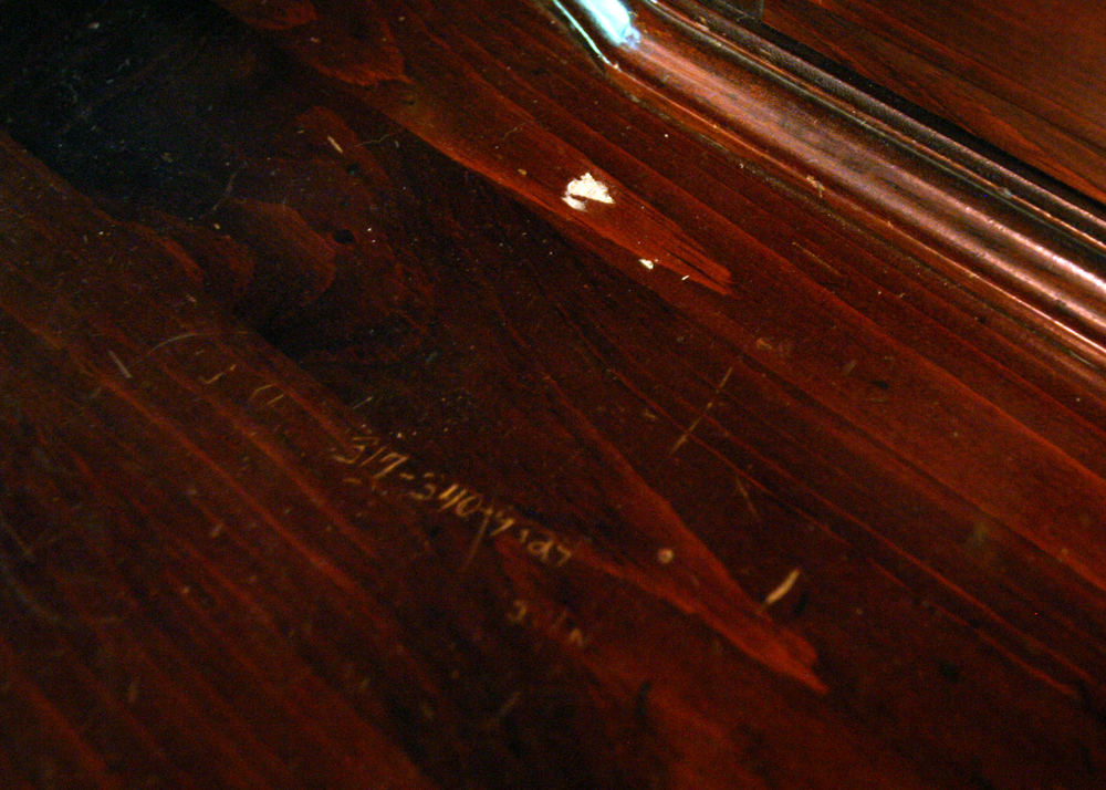 Ethan Allen Pine Triple Dresser Hutch With Mirror