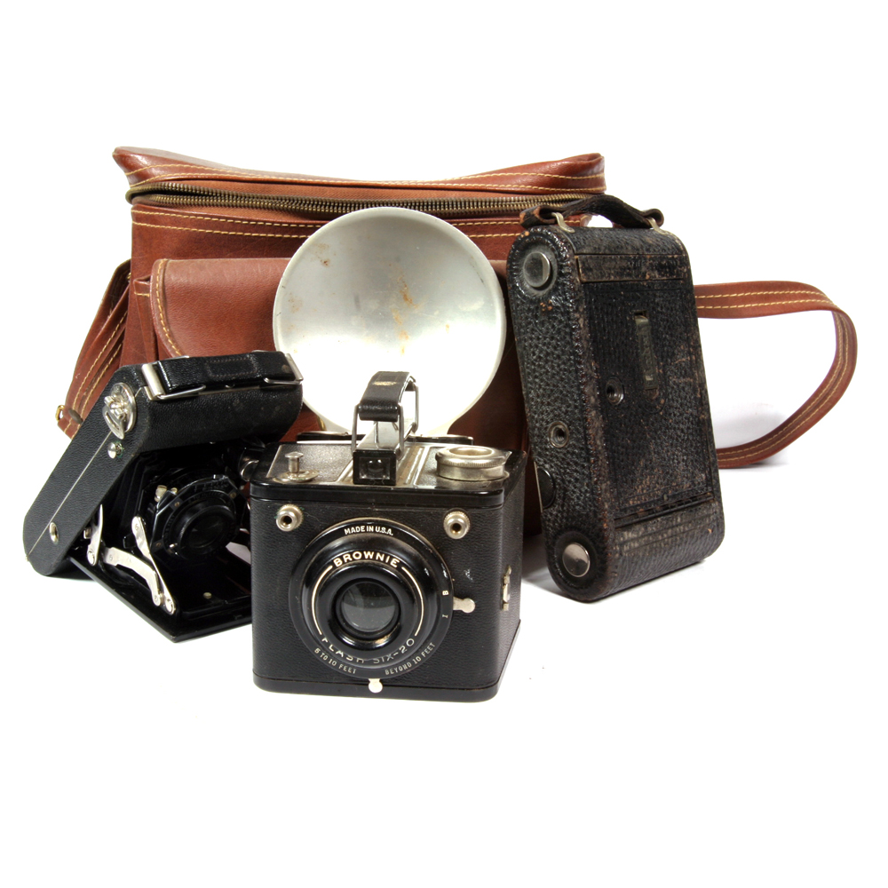 Three Vintage Cameras