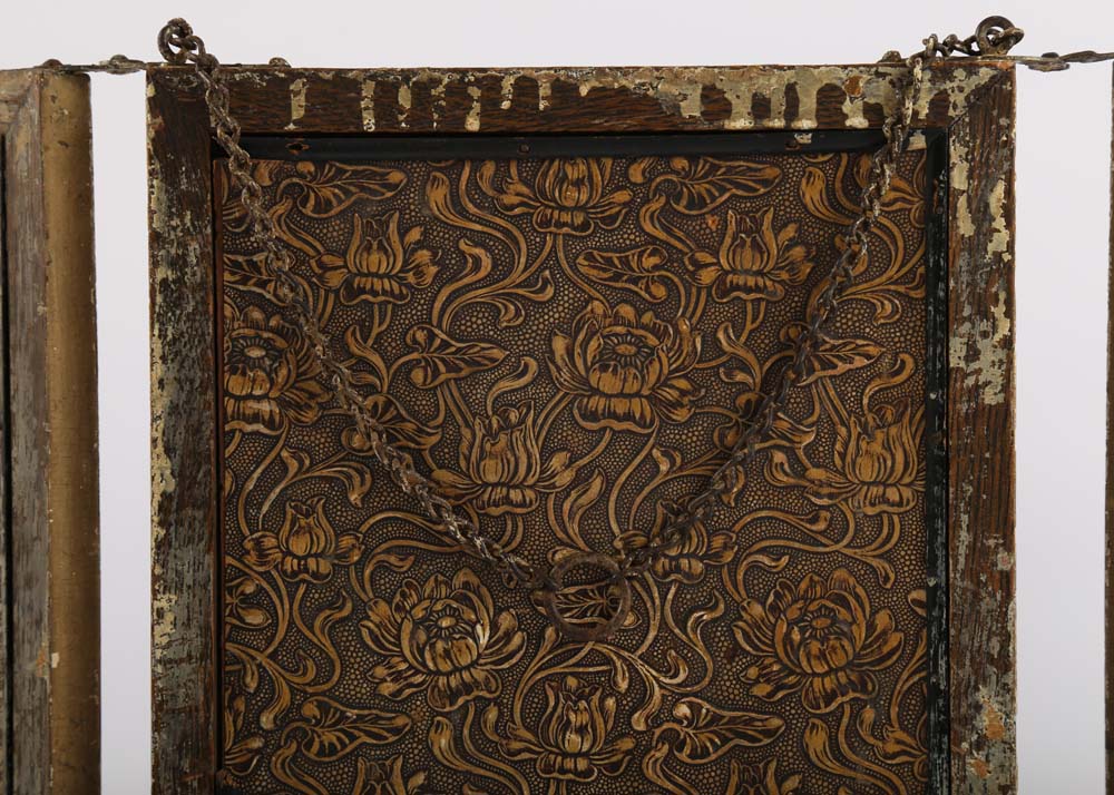 Vintage Tri-Fold Vanity Mirror