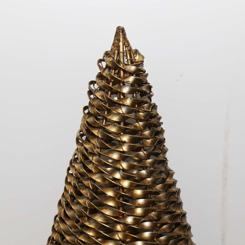 Gold Tone Ornamental Tree