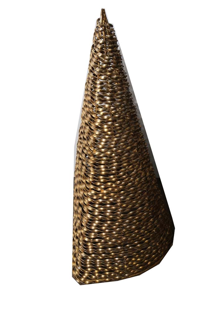 Gold Tone Ornamental Tree