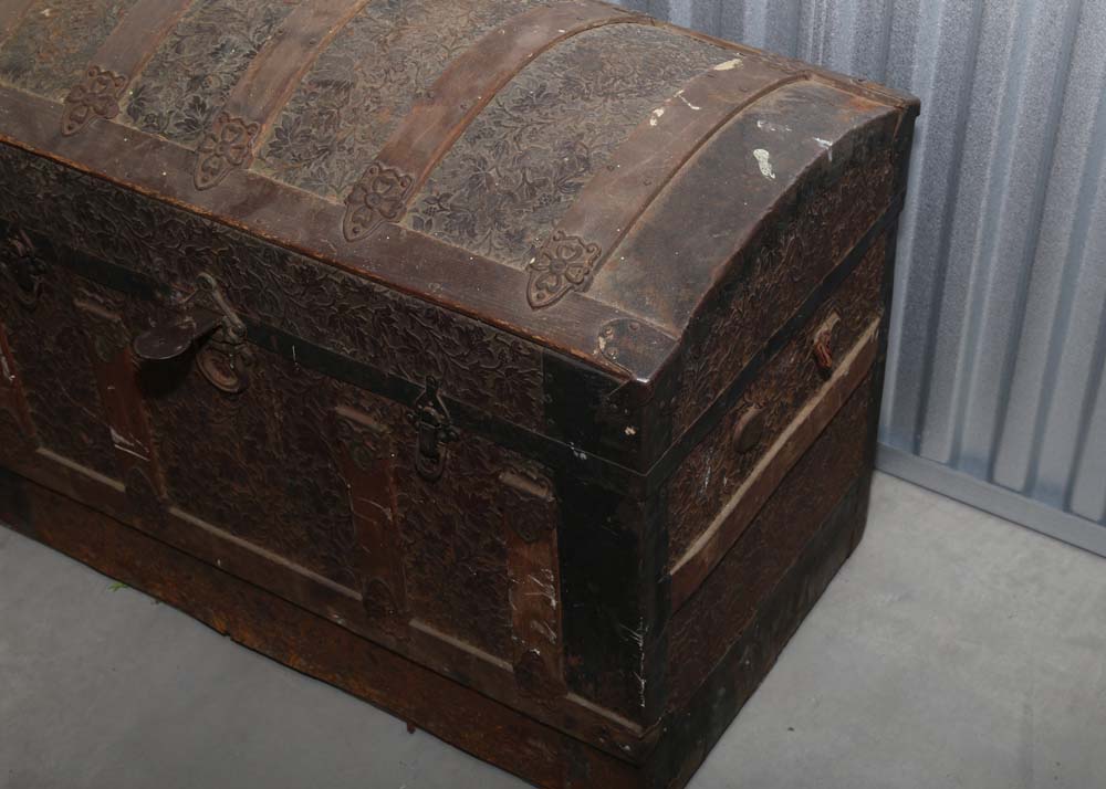 Antique Steamer Trunk