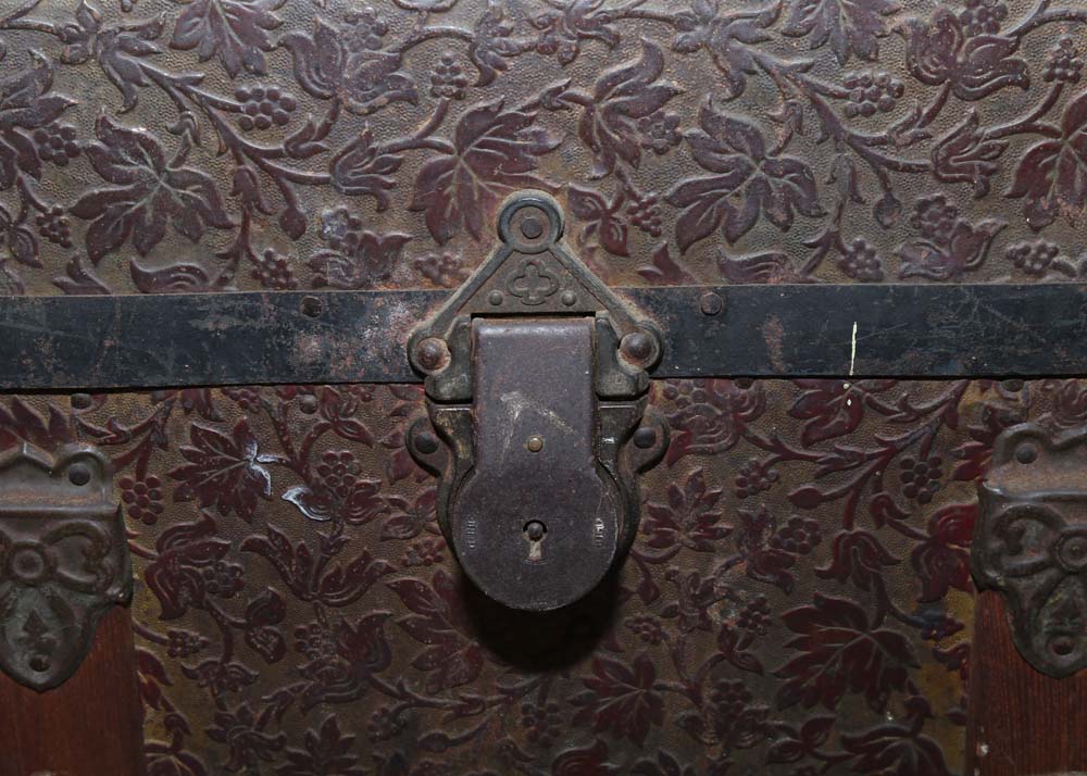 Antique Steamer Trunk