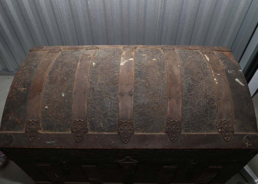 Antique Steamer Trunk