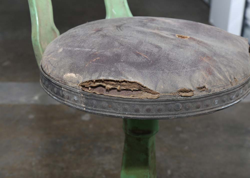 Four Vintage Soda Fountain Stools