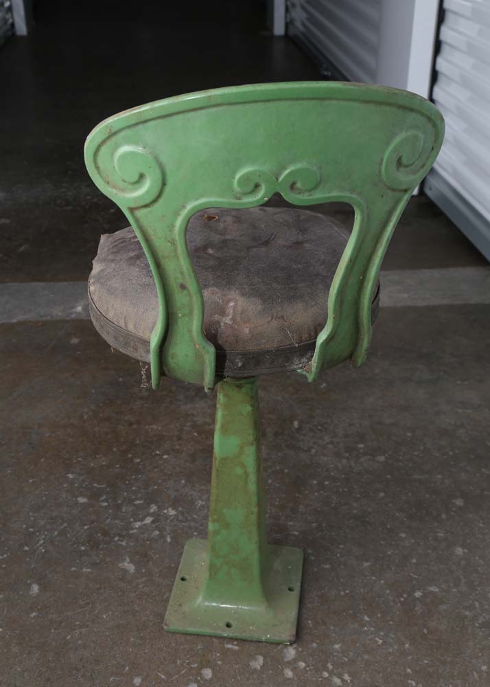 Four Vintage Soda Fountain Stools