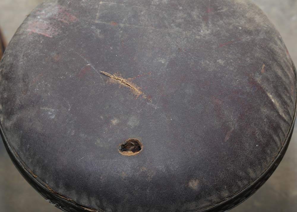 Four Vintage Soda Fountain Stools