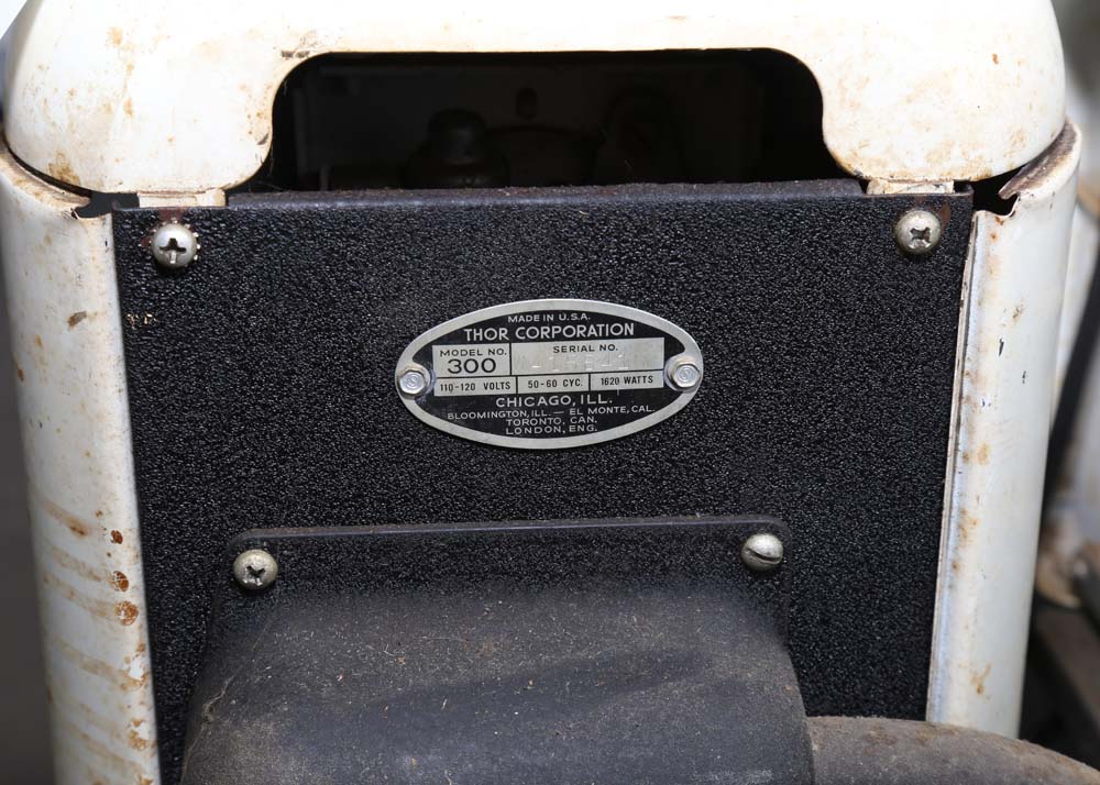 Pair of Vintage Thor Industrial Irons