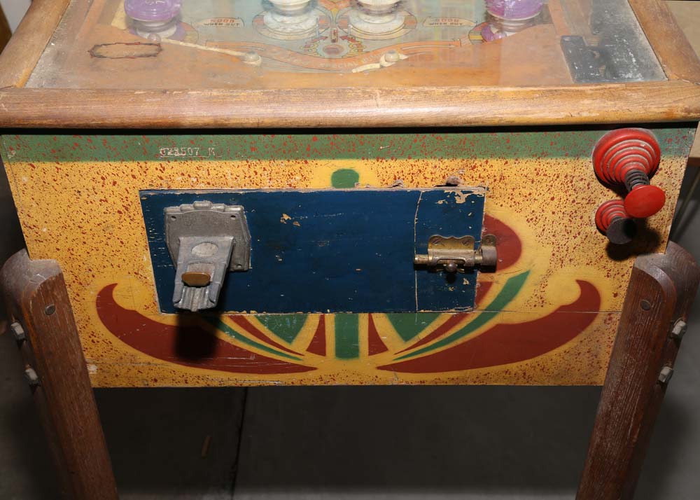 Vintage Gottlieb & Co. Wooden "Maisie" Pinball Machine