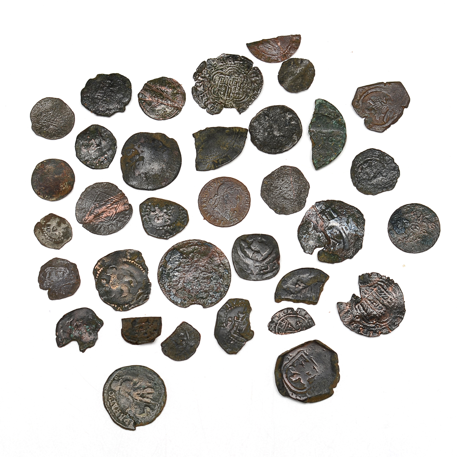 Collection of Early Spanish and Roman Coins