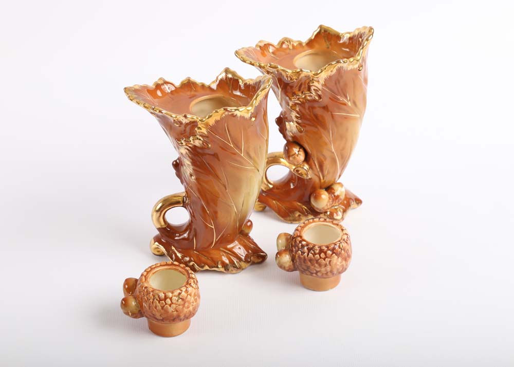 Vintage Decor Including Bellows