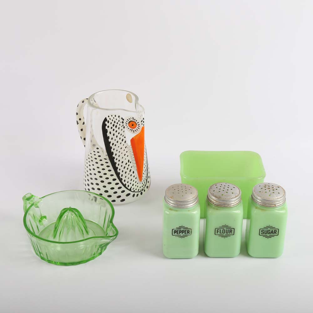 Mid Century Kitchenalia Grouping