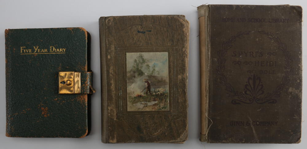 Assortment of Antique and Vintage Books