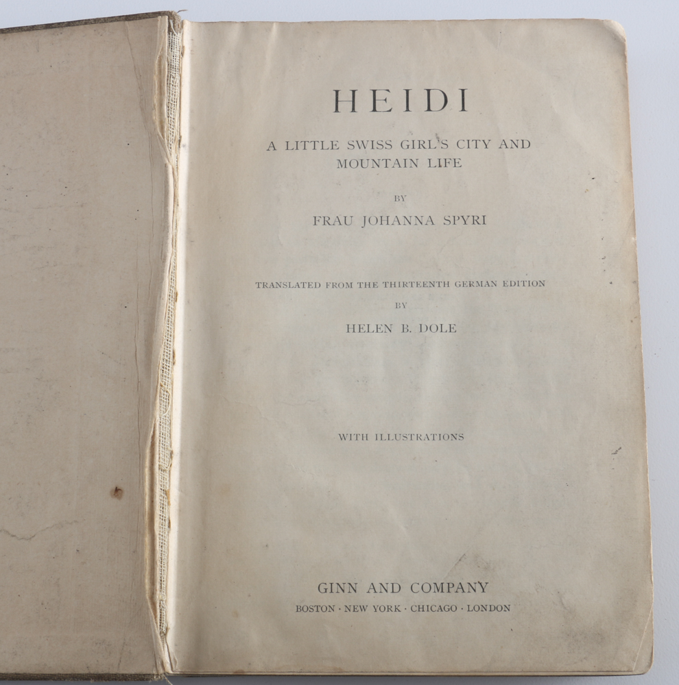 Assortment of Antique and Vintage Books