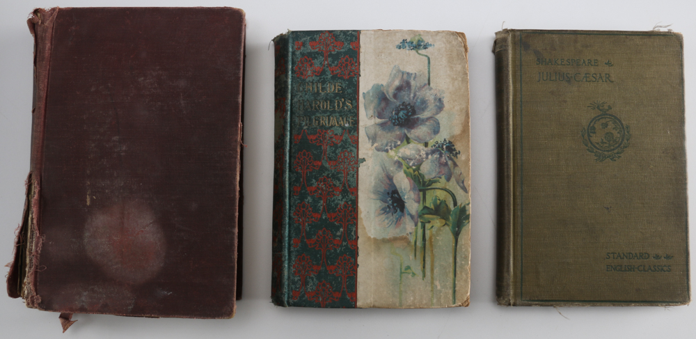 Assortment of Antique and Vintage Books