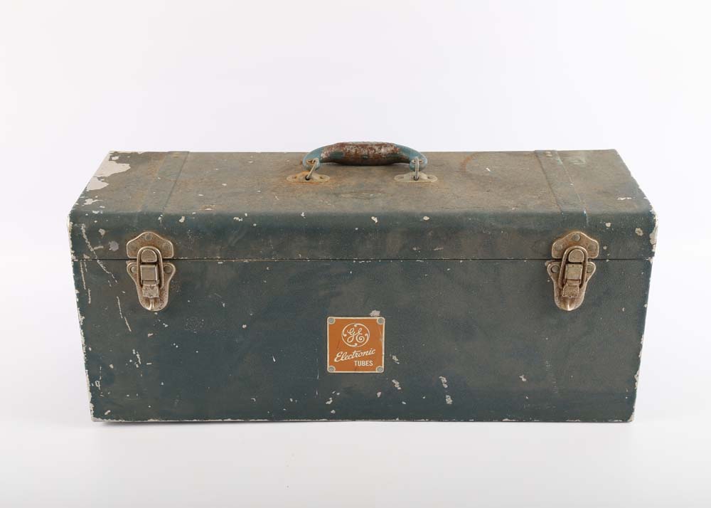 Vintage Toolbox and Vintage Tackle box