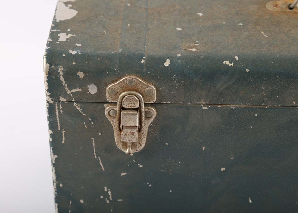 Vintage Toolbox and Vintage Tackle box