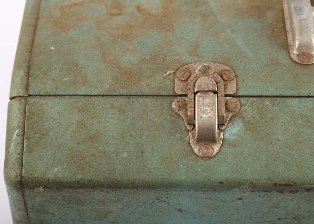 Vintage Toolbox and Vintage Tackle box