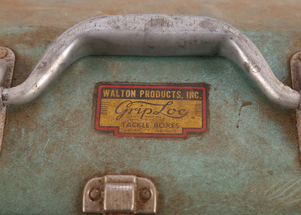 Vintage Toolbox and Vintage Tackle box