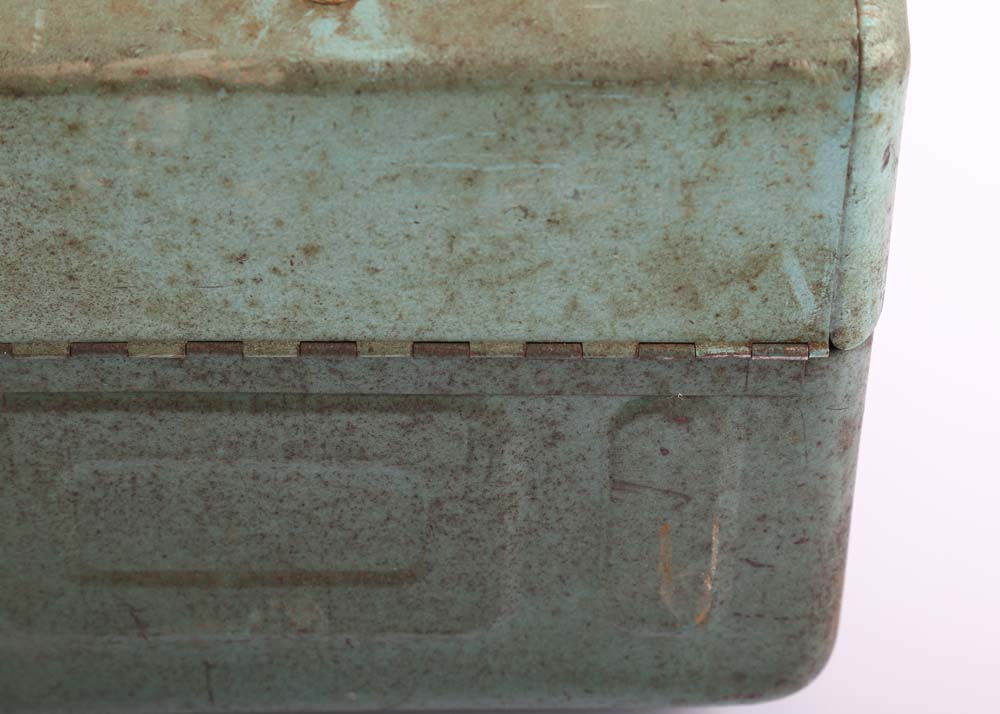 Vintage Toolbox and Vintage Tackle box