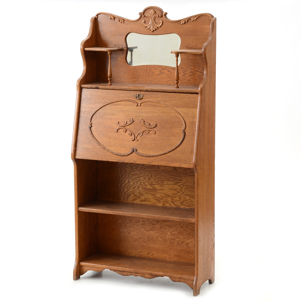 Early 20th Century Larkin Oak Secretary Desk