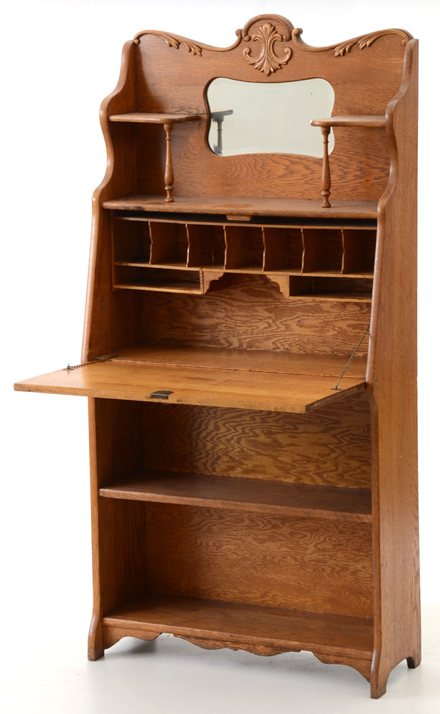 Early 20th Century Larkin Oak Secretary Desk