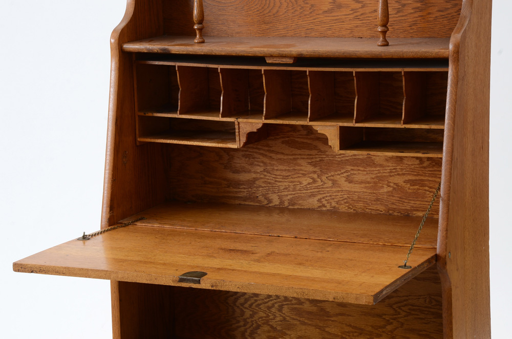Early 20th Century Larkin Oak Secretary Desk